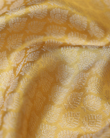 Gold Tissue Kanchipuram Silk Saree - PattuCheeralu