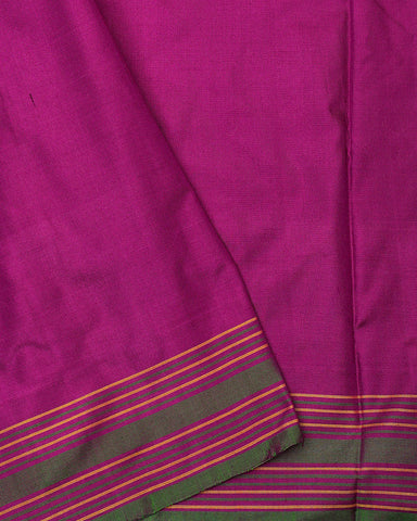 Lilac ikkat silk saree - PattuCheeralu