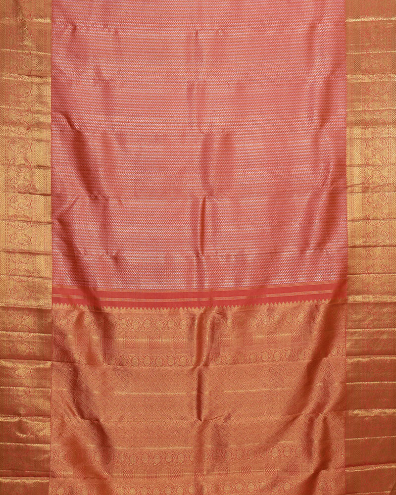 Pink kanjivaram silk saree - PattuCheeralu