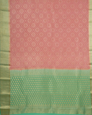 Pink Mysore silk saree - PattuCheeralu