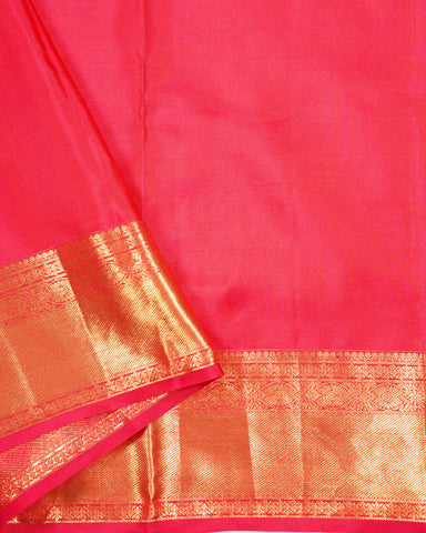 Pink kanjivarm silk saree - PattuCheeralu