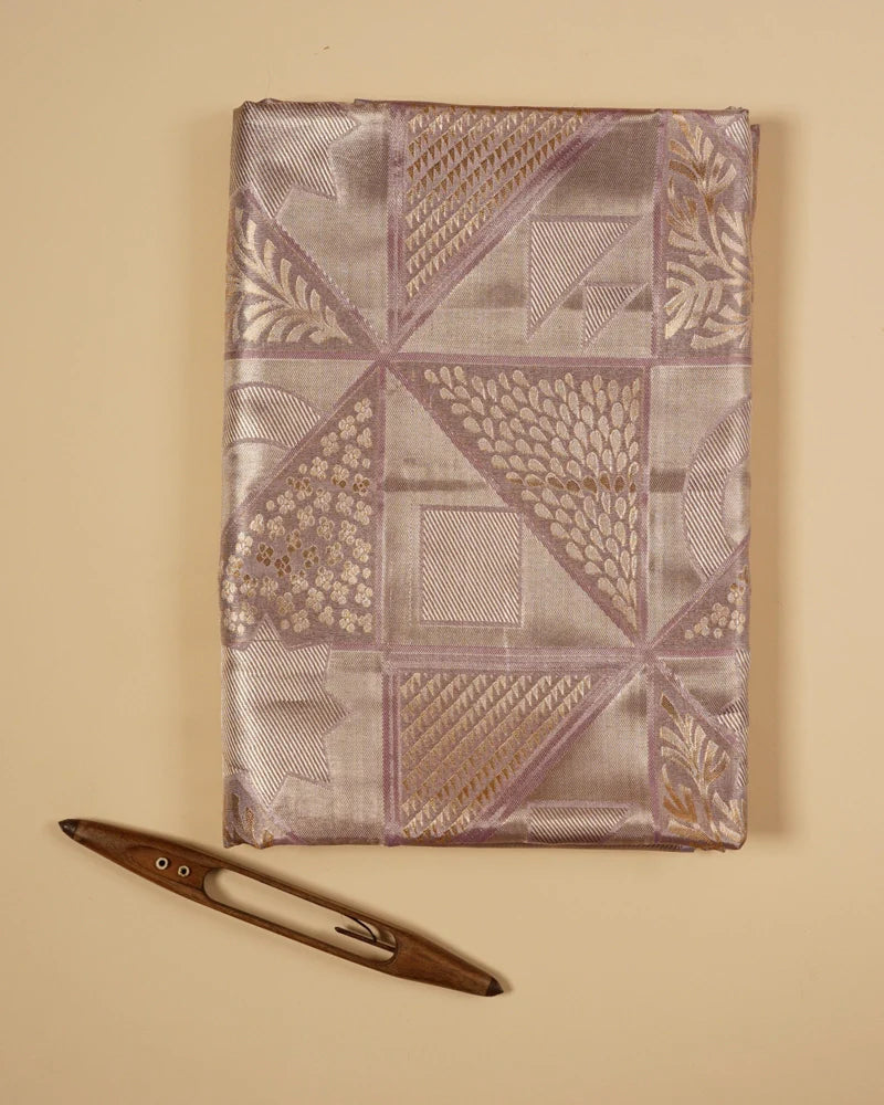 Lavender tissue kanjivaram saree - PattuCheeralu