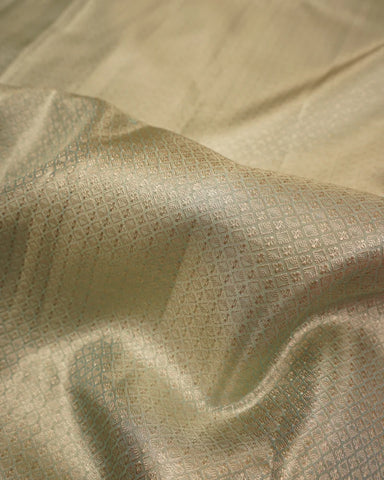 Silver tissue kanjivaram saree - PattuCheeralu