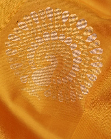 Mustard Yellow Soft Silk Saree - PattuCheeralu