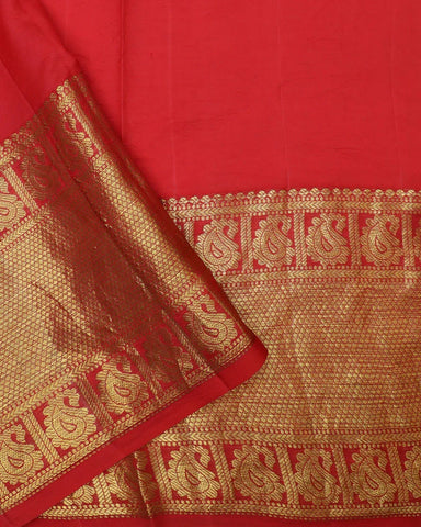 Ash Pen Kalamkari Silk Saree - PattuCheeralu