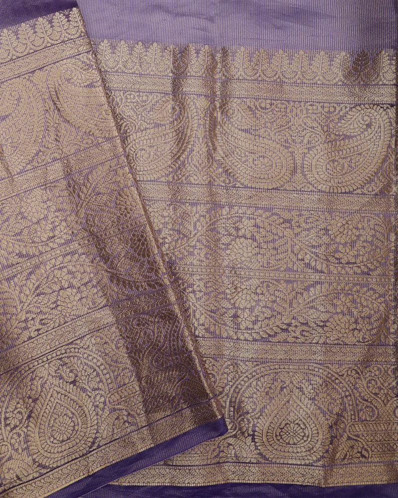 Blue Mysore Silk Saree - PattuCheeralu