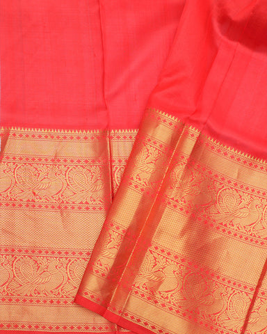 Blue kanjivaram silk saree - PattuCheeralu