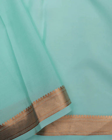 Sea Green Mysore Silk Saree - PattuCheeralu